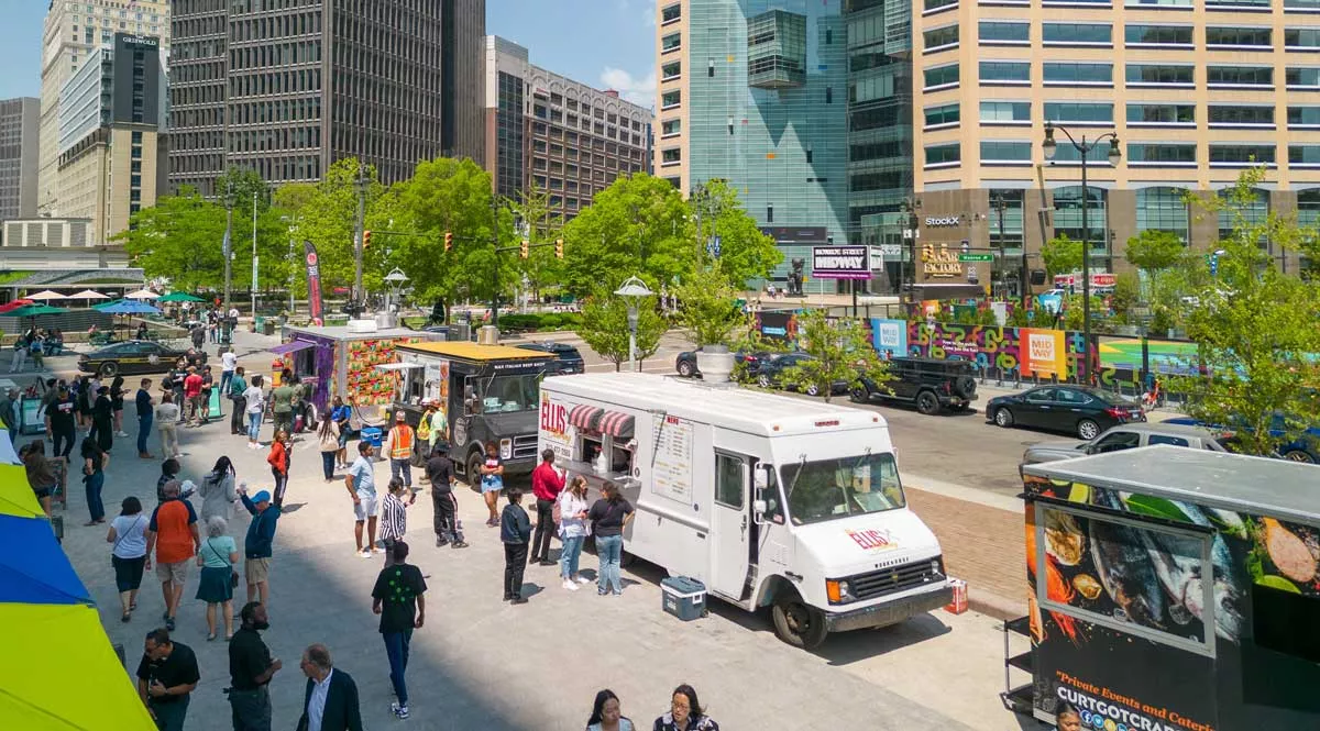 Image: The Downtown Street Eats program returns from April 7-Oct. 10.