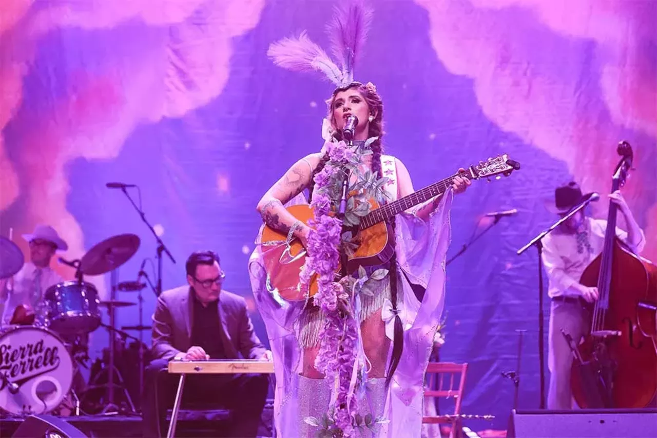 Post Malone’s BIG ASS Stadium Tour Out of all the pop artists to pivot to the lucrative country music market in recent years, singer and rapper Post Malone might have been the most successful. Where other artists seemed fine to just put on a cowboy hat and add some banjo to their music, Malone went whole hog on his cheekily named F-1 Trillion, enlisting big names in country music and even seeming to have fun along the way. His “BIG ASS” stadium tour brings F-1 Trillion collaborators Jelly Roll, Sierra Ferrell (pictured), and Chandler Walters to Ford Field for what we’d bet will be quite the hoedown. Starts at 6:30 p.m. on Sunday, May 18 at Ford Field; 2000 Brush St., Detroit; ticketmaster.com. Tickets start at $100.